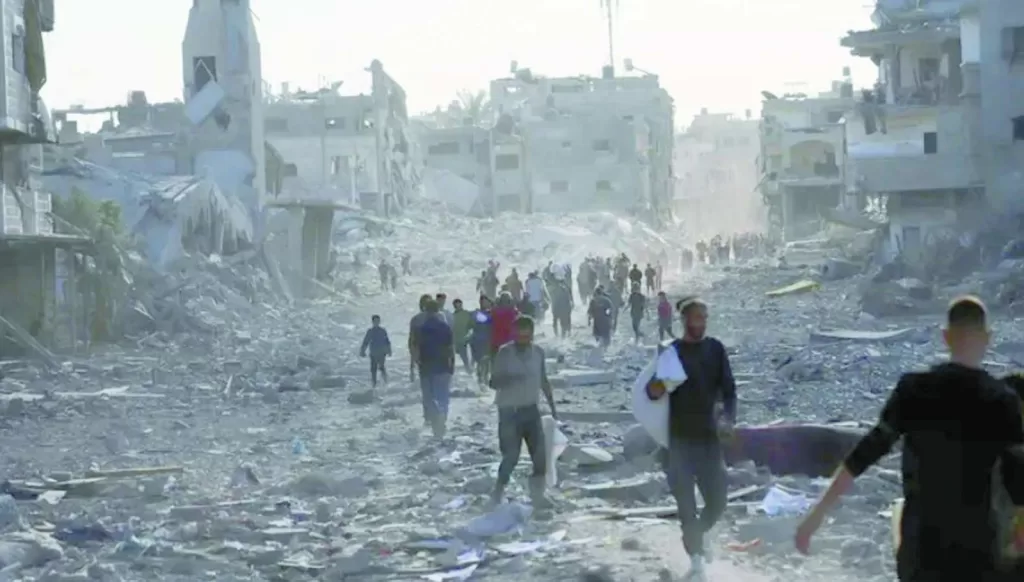 إسرائيل تقصف «خان يونس».. وتفرض حزامًا ناريًا على شرق غزة 2 - جريدة الجمهورية IMG 20251123 WA0013 - جريدة الجمهورية