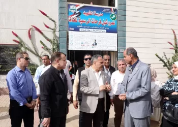 خلال تفقده اللجان الانتخابية.. «الأشموني»: المشاركة البرلمانية واجب وطني