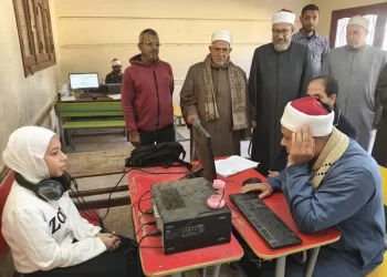 لجنة شؤون القرآن الكريم بالأزهر في جولة ميدانية لمتابعة المسابقة السنوية بالفيوم