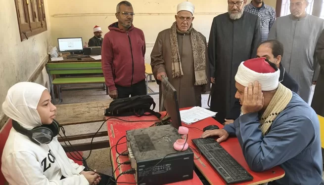 لجنة شؤون القرآن الكريم بالأزهر في جولة ميدانية لمتابعة المسابقة السنوية بالفيوم 1 - جريدة الجمهورية لجنة شؤون القرآن الكريم بالأزهر في جولة ميدانية لمتابعة المسابقة السنوية بالفيوم