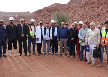 وزير الكهرباء في أبو زنيمة: استراتيجية وطنية لاستغلال الخامات الأرضية النادرة لدعم الاقتصاد القومي