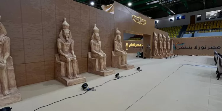 احتفالية خاصة باستاد المنصورة لافتتاح المتحف المصري الكبير