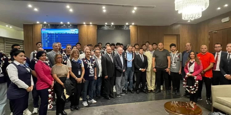 وزير الرياضة يستقبل أبطال اليد الناشئين بعد وصافة العالم: فخورون بإنجازكم المشرف 1 - جريدة الجمهورية وزير الرياضة يستقبل أبطال اليد الناشئين بعد وصافة العالم: فخورون بإنجازكم المشرف