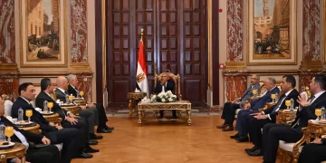 رئيس مجلس الشيوخ يستقبل النائب العام