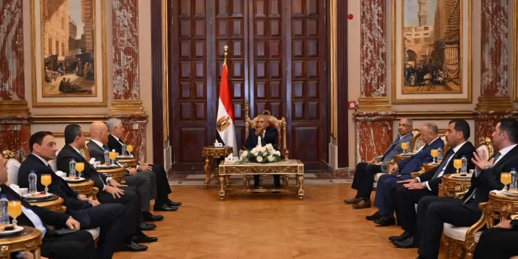 رئيس مجلس الشيوخ يستقبل النائب العام