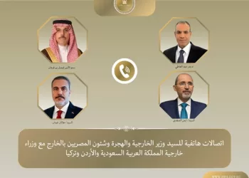 عبد العاطي يناقش مستجدات غزة والسودان مع وزراء خارجية 3 دول عربية وتركيا