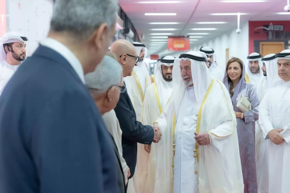 حاكم الشارقة يفتتح الدورة الـ44 من معرض الشارقة الدولي للكتاب 4 - جريدة الجمهورية WhatsApp Image 2025 11 05 at 9.38.10 PM - جريدة الجمهورية