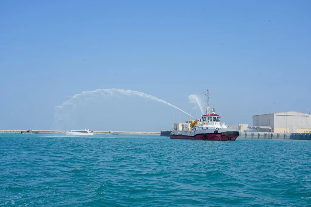 تدشين الخط البحري للركاب بين مملكة البحرين وقطر 5 - جريدة الجمهورية WhatsApp Image 2025 11 07 at 9.40.22 AM - جريدة الجمهورية