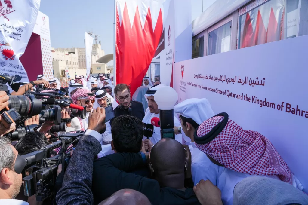 تدشين الخط البحري للركاب بين مملكة البحرين وقطر 6 - جريدة الجمهورية WhatsApp Image 2025 11 07 at 9.40.23 AM - جريدة الجمهورية