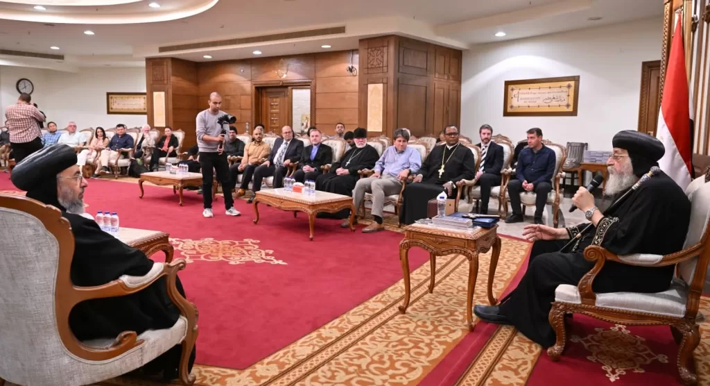 البابا تواضروس يستقبل أعضاء مبادرة لوزان 2 - جريدة الجمهورية WhatsApp Image 2025 11 08 at 4.02.32 PM - جريدة الجمهورية