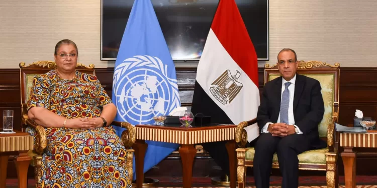 وزير الخارجية يستقبل الممثلة الخاصة للأمين العام للأمم المتحدة في ليبيا