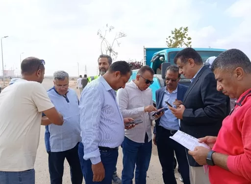 متابعة أعمال البنية التحتية للإسكان الأخضر بـ «حدائق العاشر»