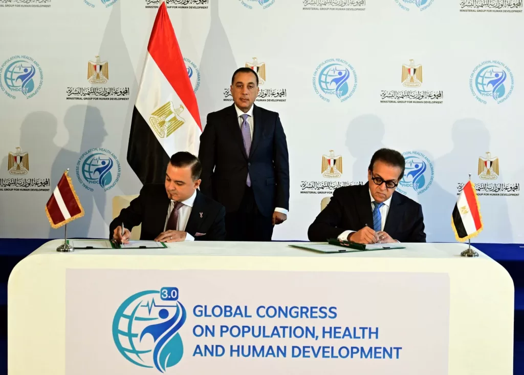 مدبولي يشهد توقيع مذكرة تفاهم صحيّة بين مصر ولاتفيا لتعزيز الرعاية وتبادل الخبرات 2 - جريدة الجمهورية WhatsApp Image 2025 11 12 at 2.09.24 PM - جريدة الجمهورية