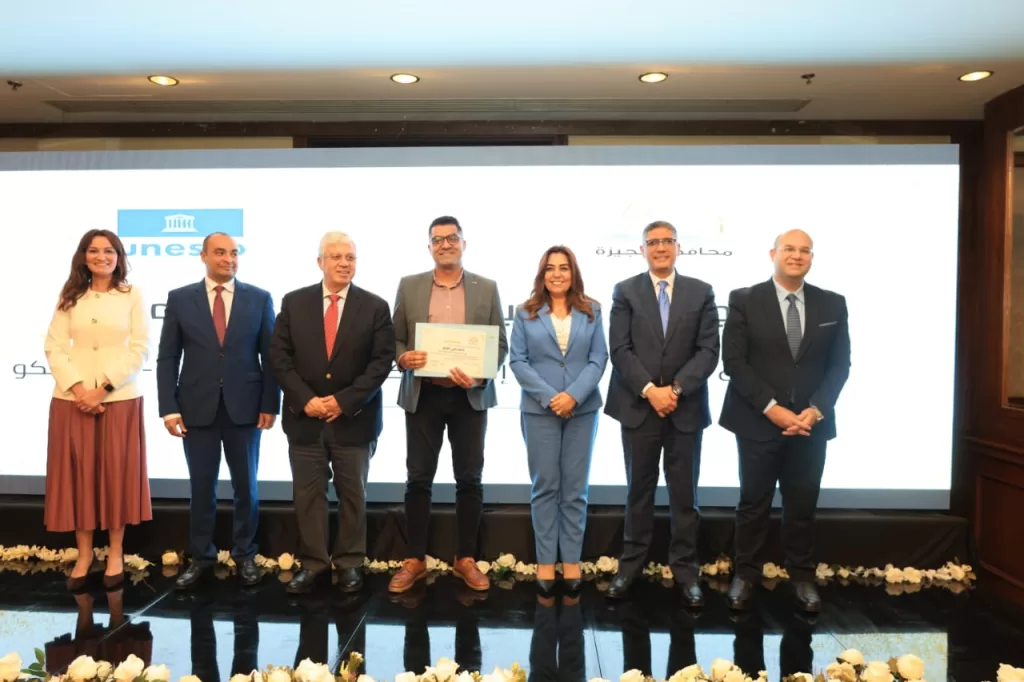 وزراء التعليم العالي والتنمية المحلية ومحافظ الجيزة يشهدون احتفالية انضمام الجيزة لشبكة اليونسكو لمدن الإبداع في مجال صناعة الأفلام 4 - جريدة الجمهورية WhatsApp Image 2025 11 14 at 12.27.07 PM - جريدة الجمهورية