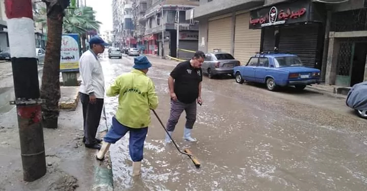أمطار غزيرة ورياح شديدة تضرب مدن وقرى الشرقية