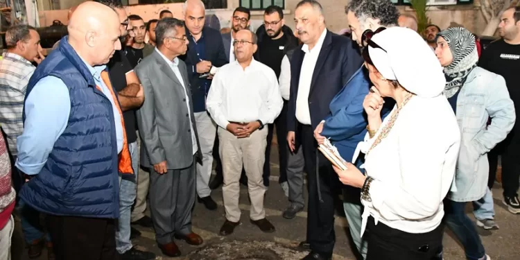 جولة موسعة لرئيس القابضة لمياه الشرب بمحطات بورسعيد لرفع الجاهزية