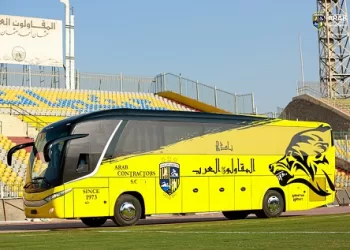 المقاولون العرب يزيح الستار عن «أتوبيس» الفريق الأول الجديد