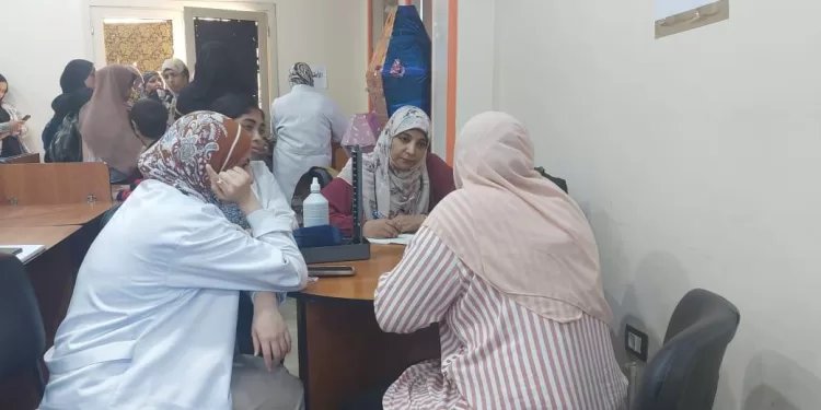 قوافل طبية وعلاجية مجانية من جامعة حلوان لأهالي كفر العلو