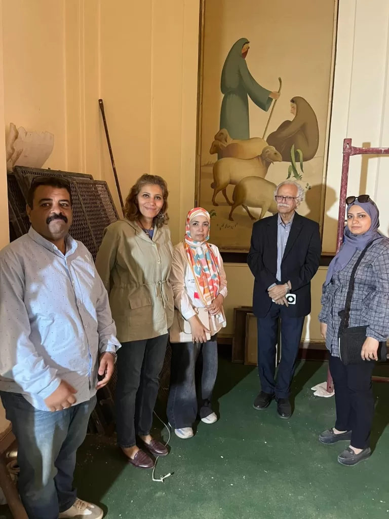 لجنة استشارية من كلية الفنون التطبيقية بجامعة حلوان لإبداء الرأي في ترميم جداريات سور حديقة الحيوان 6 - جريدة الجمهورية WhatsApp Image 2025 11 26 at 11.10.36 AM - جريدة الجمهورية