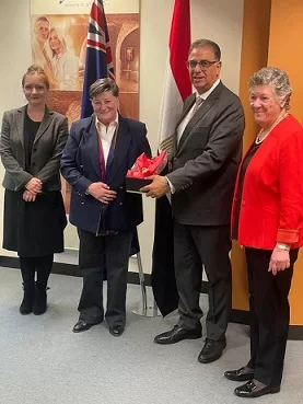 احتفالية ببرلمان فكتوريا في ذكرى 75 عامًا من العلاقات المصرية الأسترالية 1 - جريدة الجمهورية احتفالية ببرلمان فكتوريا في ذكرى 75 عامًا من العلاقات المصرية الأسترالية