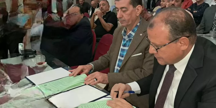 بروتوكول تعاون بين نقابتي «الصحافة» و «الصناعات الهندسية» لتعزيز العمل النقابي المشترك وخدمة العمال