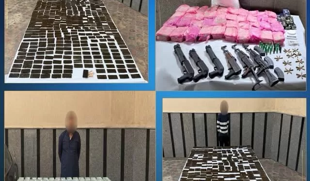 مصرع 4 تجار مخدرات داخل أوكارهم بقنا.. سقطوا بشحنة «الآيس والحشيش وحبوب الهلوسة» بـ105 ملايين جنيه و34 بندقية