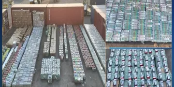 يقظة «الداخلية» تُحبط مخطط جلب صفقة ألعاب نارية وأجهزة ومستلزمات محظورة بـ100 مليون جنيه 7 - جريدة الجمهورية الداخلية تكشف ألاعيب المجرمين.. القبض على لصوص صفحات «التواصل الاجتماعي»