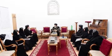 البابا تواضروس يزور دير القديسة حنّة للراهبات في النمسا