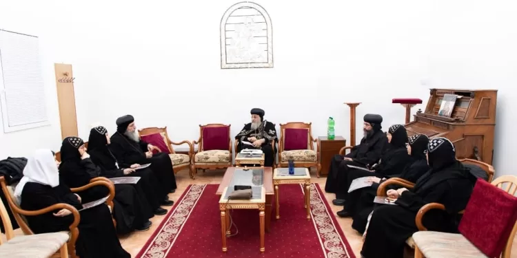 البابا تواضروس يزور دير القديسة حنّة للراهبات في النمسا