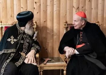 البابا تواضروس يستقبل كاردينال فيينا ويؤكد على عمق العلاقات الروحية مع الكنيسة الكاثوليكية