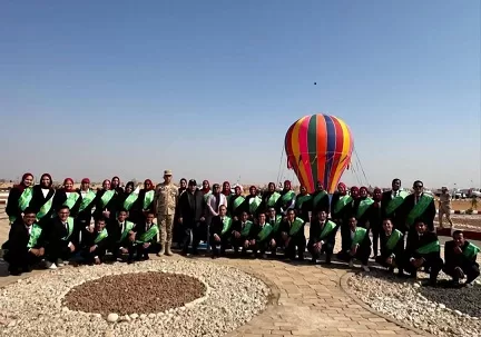 طلاب جامعة القاهرة و« من أجل مصر» يشاركون في إصطفاف القوات المسلحة 4 - جريدة الجمهورية o4 - جريدة الجمهورية