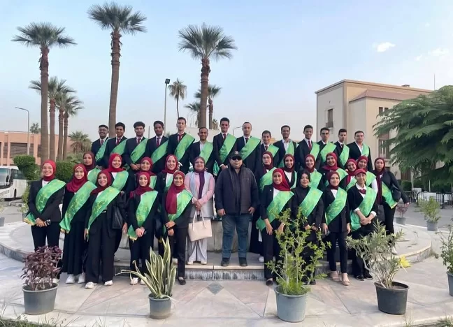 طلاب جامعة القاهرة و« من أجل مصر» يشاركون في إصطفاف القوات المسلحة 3 - جريدة الجمهورية o6 - جريدة الجمهورية