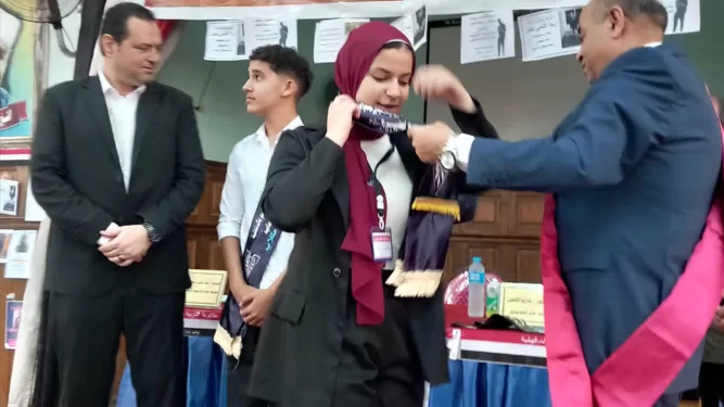 وكيل أول وزارة التربية والتعليم بالدقهلية يشهد انتخابات المكتب التنفيذي لاتحاد طلاب الثانوية