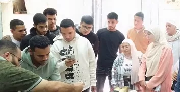 بدء إستقبال الماشيه المرضيه بكلية طب بيطري بني سويف 