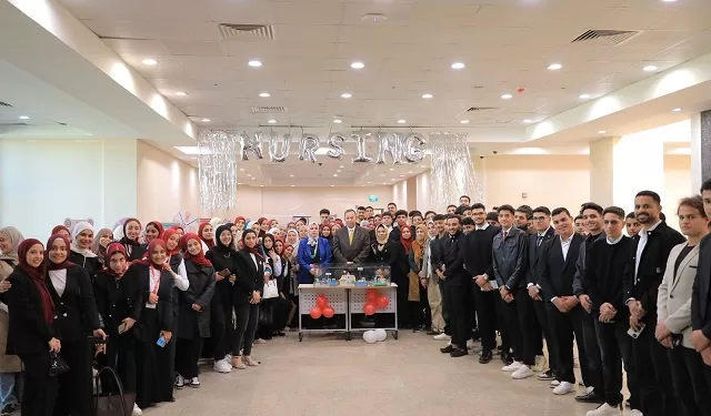 مشروعات تمريضية مبتكرة تعكس تميز طلاب كلية التمريض بجامعة المنصورة الجديدة 1 - جريدة الجمهورية مشروعات تمريضية مبتكرة تعكس تميز طلاب كلية التمريض بجامعة المنصورة الجديدة