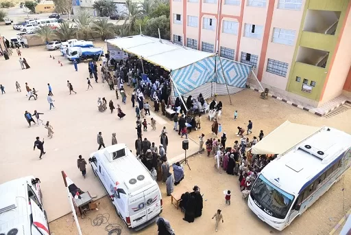 محافظ مطروح يشهد فعاليات قافلة مبادرة مطروح الخير بسيوة 2 - جريدة الجمهورية 113 2 - جريدة الجمهورية