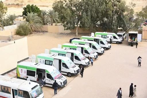 محافظ مطروح يشهد فعاليات قافلة مبادرة مطروح الخير بسيوة 4 - جريدة الجمهورية 114 1 - جريدة الجمهورية