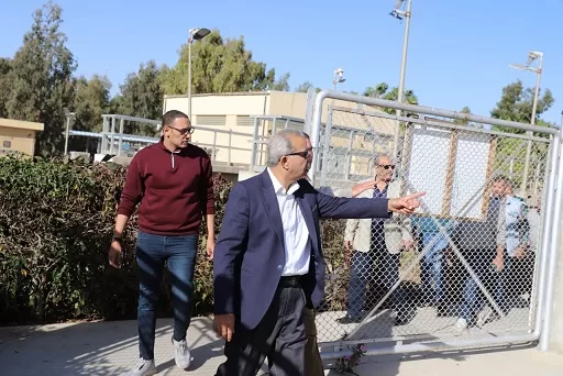 رئيس الصرف الصحي بالإسكندرية يتفقد موقع 9 ن 2 - جريدة الجمهورية 15 1 - جريدة الجمهورية