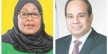 السيسى يهنئ رئيسة تنزانيا لفوزها بولاية ثانية