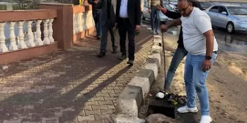 متابعة محافظ الدقهلية التعامل مع مياه الأمطار ميدانيا