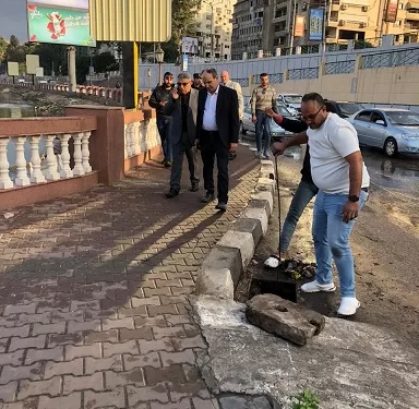 متابعة محافظ الدقهلية التعامل مع مياه الأمطار ميدانيا 1 - جريدة الجمهورية متابعة محافظ الدقهلية التعامل مع مياه الأمطار ميدانيا