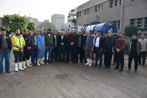رئيس مياه الشرب والصرف الصحي بالجيزة يجري جولة تفقدية موسعة بعدد من المواقع 3 - جريدة الجمهورية 49 1 - جريدة الجمهورية