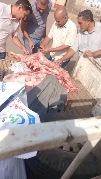 2 طن لحوم ودواجن فاسدة في المنوفية.. و29 محضراً في شهر 4 - جريدة الجمهورية IMG 20251201 WA0180 - جريدة الجمهورية
