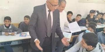 محافظ شمال سيناء يتفقد مدرسة الصفوة متعددة المراحل