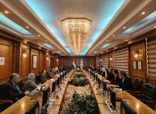 المجلس الأعلى للجامعات يشكر نواب رؤساء جامعتي بورسعيد والفيوم ويناقش ملف ضوابط البحث العلمي