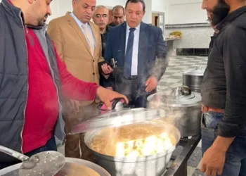 الرشيدي يفتتح مطبخ الوجبات المطهية بمدرسة التربية الفكرية في بلقاس