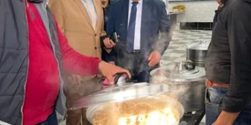 الرشيدي يفتتح مطبخ الوجبات المطهية بمدرسة التربية الفكرية في بلقاس