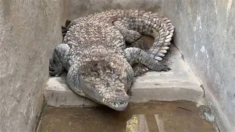 البيئة تنجح في ضبط تمساح «مصرف الزوامل» بالشرقية بالتنسيق مع الجهات المعنية 1 - جريدة الجمهورية البيئة تنجح في ضبط تمساح «مصرف الزوامل» بالشرقية بالتنسيق مع الجهات المعنية