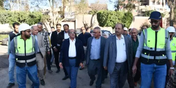 رئيس «القابضة لمياه الشرب» يتابع منظومة العمل في شركة الجيزة