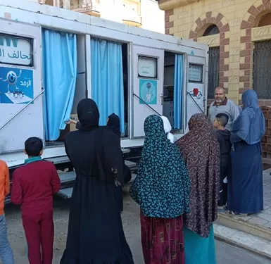 215مواطنًا فى قافلة سكانية بكفر الدوارب 1 - جريدة الجمهورية 215مواطنًا فى قافلة سكانية بكفر الدوارب